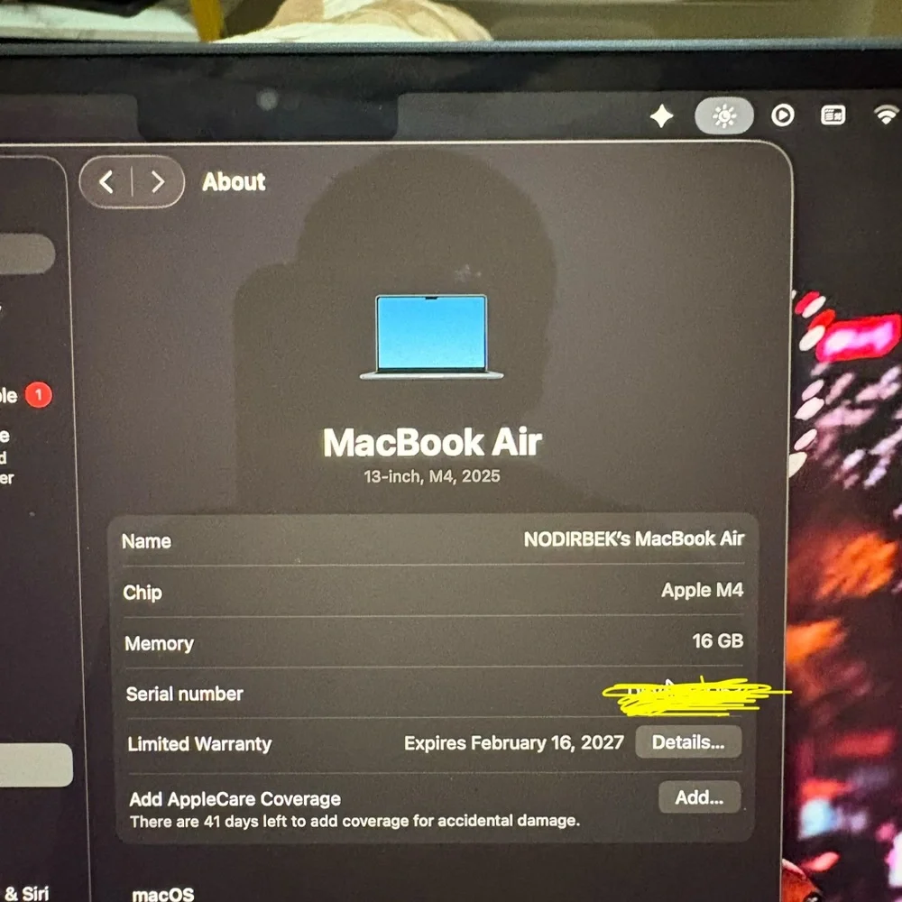 Apple MacBook Air - Charcoal Black
